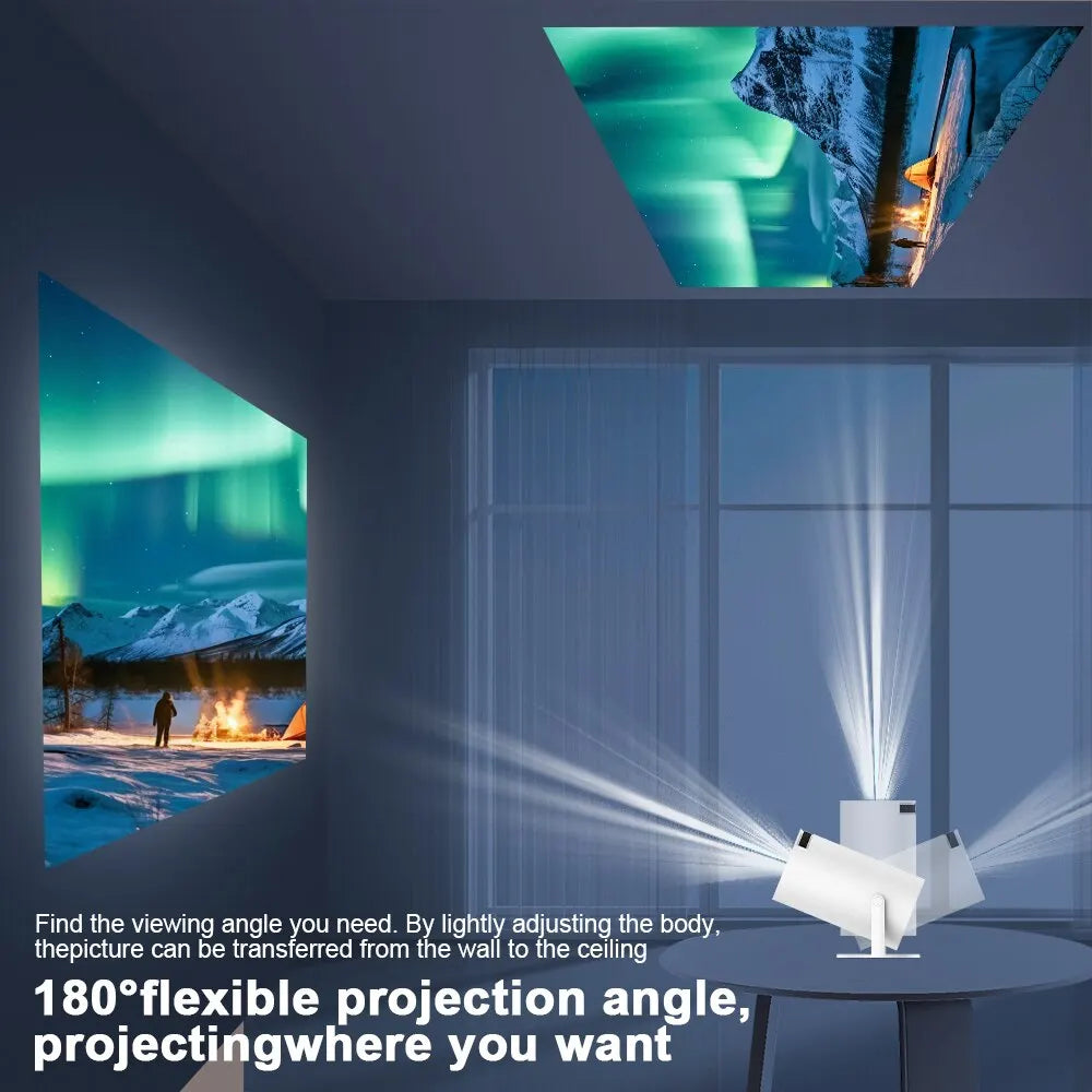 Home Cinema 4k Projector with access to 400+ Applications