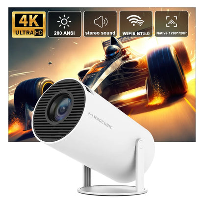 Home Cinema 4k Projector with access to 400+ Applications